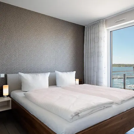 Apartament Panorama Suite- In Der Hafenresidenz Mit Panoramablick Waren (Mueritz)